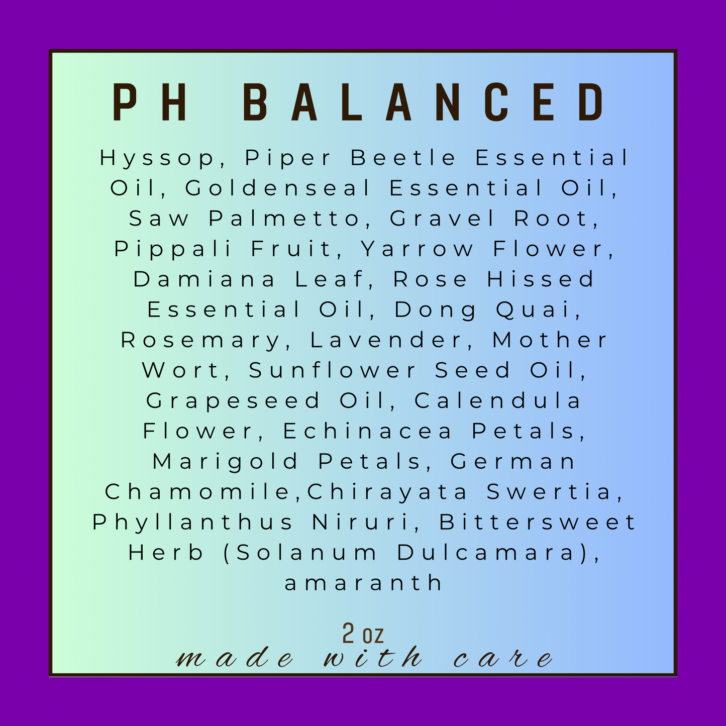 PH Balanced Bath Salts